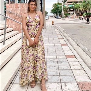 Astr Label Maxi dress